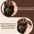 thumbnail image 4 of ZYNERY 300pcs Bobby Pins Hair + 50pcs Hair Nets Bun Set (Brown), 100 Bobby Pins 100 Hair Pins for Women 100 Hair Bands Kit, Hair Pins for Buns 2" 2.36" 2.75" Rose Gold, 50 Invisible Hair Nets, 4 of 7