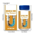 thumbnail image 3 of Tyidzon Pipe Blockage Removal Powder High-Efficiency Cleaner For Kitchens And Bathrooms Household Pipe Cleaner, 3 of 9
