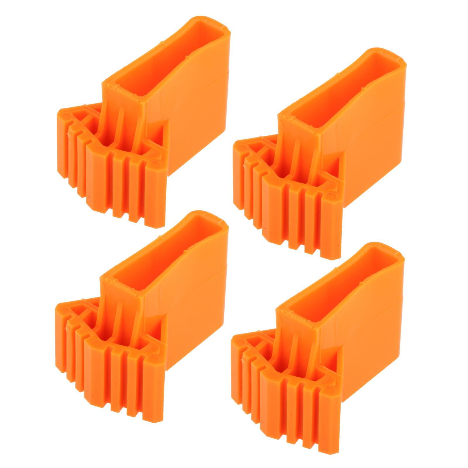 Ladder Leg Caps Caps Stool Leg Protectors Caps Prevent Floor from Scratches Yellow