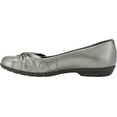 thumbnail image 3 of Women's Walking Cradles Fall Ballet Flat Pewter Leather 6.5 M, 3 of 7