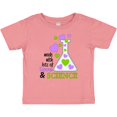 thumbnail image 3 of Inktastic Made with Lots of Love and Science Heart Bubbles in a Beaker Boys or Girls Baby T-Shirt, 3 of 5