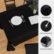 thumbnail image 3 of Mantel IVAPUPU negro rectangular 152x259cm impermeable, 3 of 8