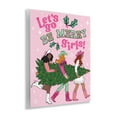 thumbnail image 4 of Stupell Industries Be Merry Christmas Cowgirls Holiday Painting Unframed Art Prints Wall Art, 11 x 14, 4 of 8