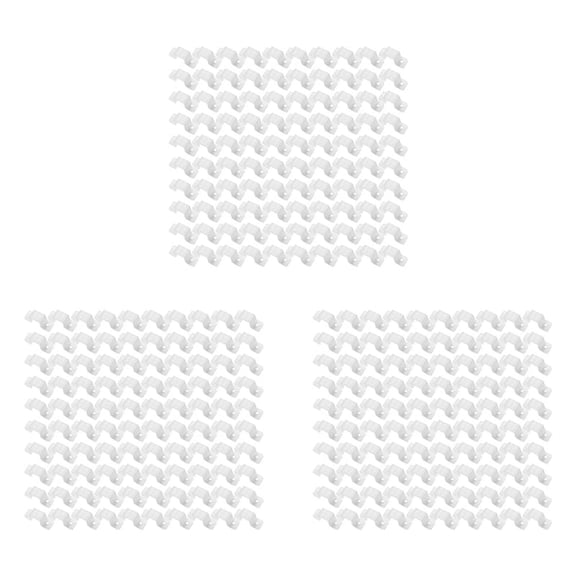 3X Led Light Strip Mounting Clip 5730 / 2835 / 5050 Mounting Holder Translucent Snap (Width 14mm, 100 Pieces / Package)