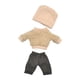 thumbnail image 3 of Conjunto de Ropa para Muñecas de Peluche de 16 cm Hugo 3 Piezas con Capucha Sombrero Pantalones Accesorios, 3 of 10