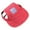 red, variant on Balems Lovely Dog Hat With Ear Holes Canvas Baseball Cap For Small Pet Dog Outdoor Accessories Hiking Pet Products