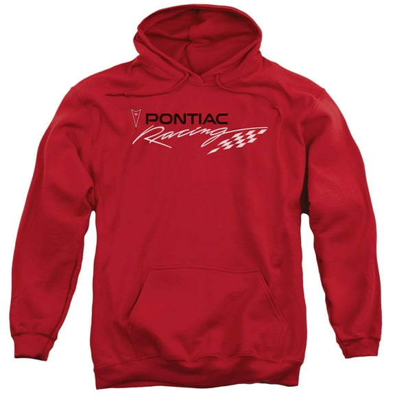 Pontiac - Red Pontiac Racing - Pull-Over Hoodie - Small