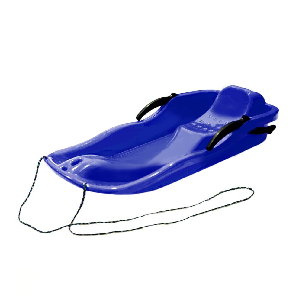Outdoor Sports Plastic Skiing Boards Sled Luge Snow Grass Sand Board Ski Pad Snowboard With Rope For Double People by