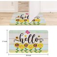 thumbnail image 3 of Hello Sunshine Door Mat 30 X 17 Inch Summer Sunflower Butterfly Door Mat Indoor Outdoor Entrance Floor Mat Non Slip Summer Decor Rubber Welcome Mats, 3 of 6