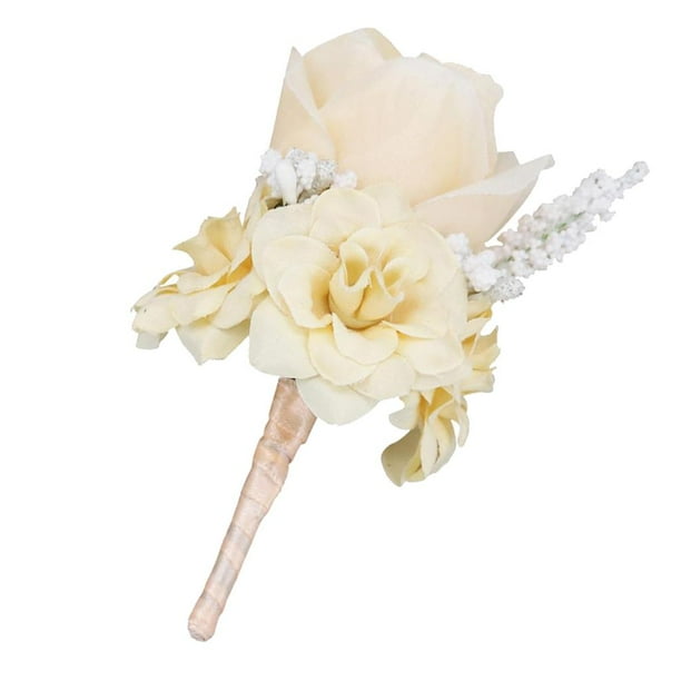 Ramillete de rosas decorativas BLESIY Flor de seda Ramillete de boda