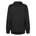 thumbnail image 4 of Sudadera de manga larga con cuello alto para mujer,Sudadera de manga larga con cuello alto para mujer Otoño Invierno Sudadera para mujer Sudadera ultra sensible, 4 of 7
