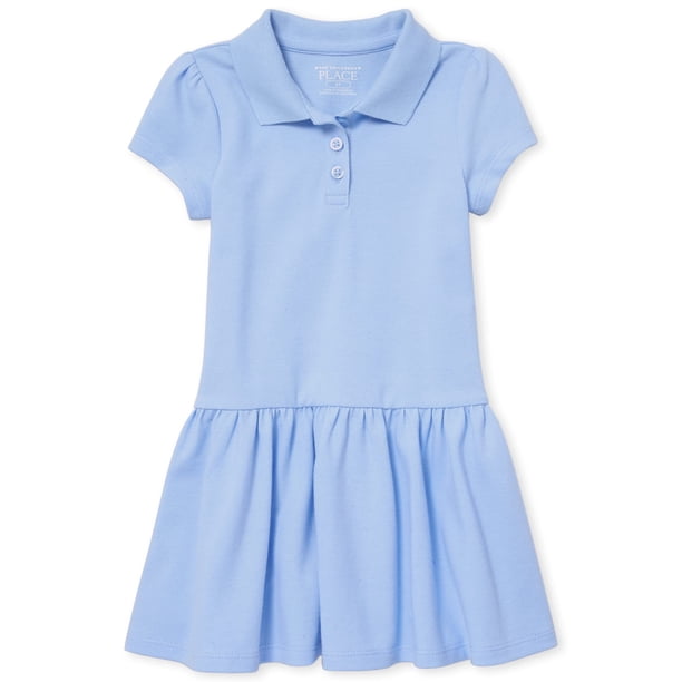 Polo Dress The Children's Place para bebés y niñas pequeñas, 2T