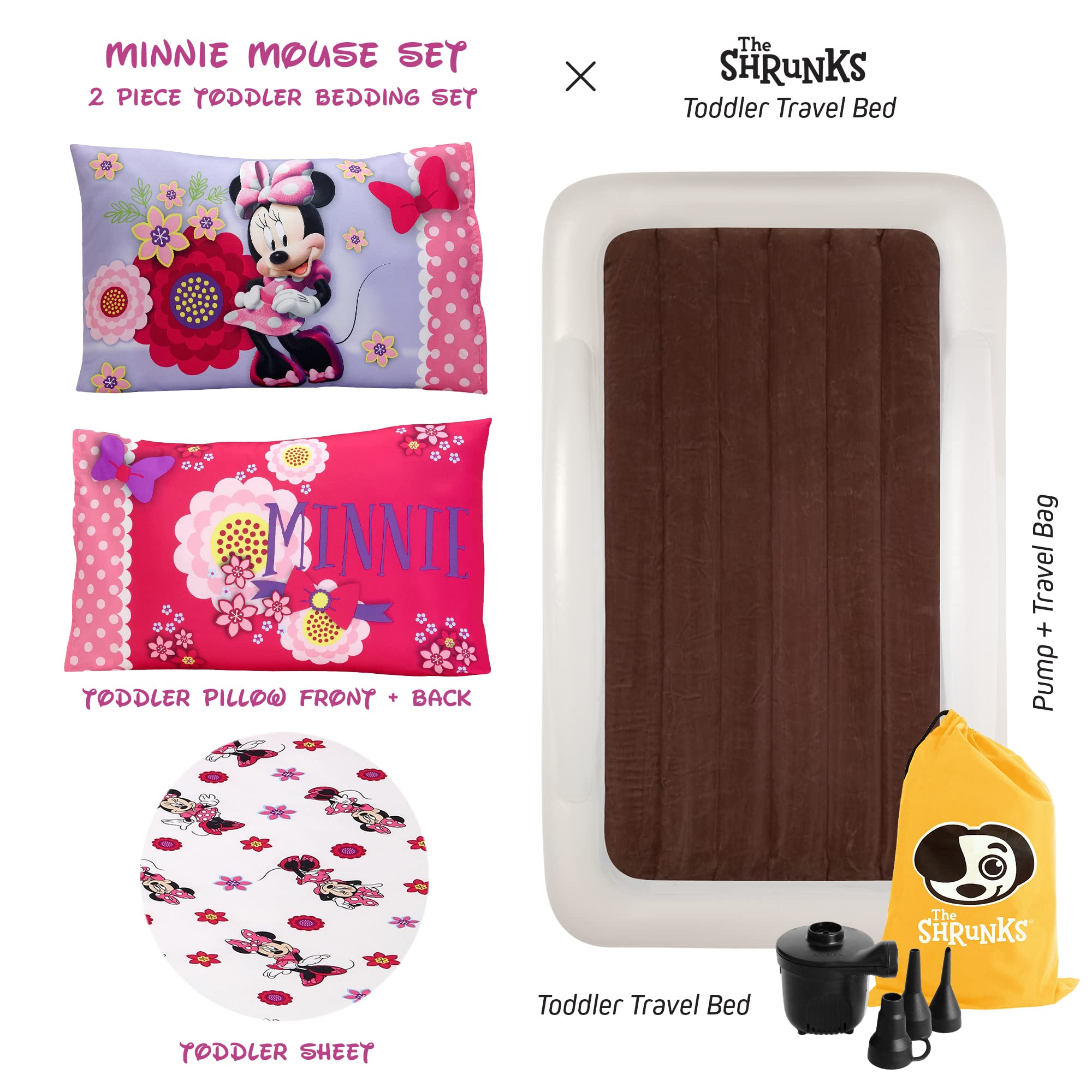 Minnie mouse portable travel bed sales