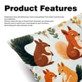 thumbnail image 2 of Squirrel Set - Decorative Pillows Covers, Velvet Throw Pillow Cases with Unique Patterns for Home Decor, 16x16, 18x18, 20x20 Inches, 2 Pack - Great for Various Occasions., 2 of 6