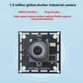 thumbnail image 2 of USB3.0 Global Shutter Camera 1.3MP 6mm Industrial Camera Module 400 Frames Driver-Free for WINXP/7 8 10 LINUX Android, 2 of 6