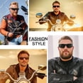 thumbnail image 2 of Gafas de sol WISTON W8005 Wrap Around negro oscuro UV400, 2 of 8