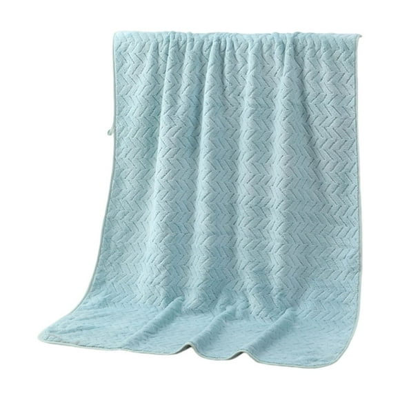 Sofa Vama Ropa de Cama Toalla de baño de terciopelo para adultos, uso diario en casa, absorbente, para cabello seco, sin decoloración, toalla de playa con estampado de tiras. for Navideño