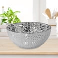 thumbnail image 2 of Maison Concepts Stainless Steel Hammered Salad Bowl 9.50" - Set of 2, 2 of 4