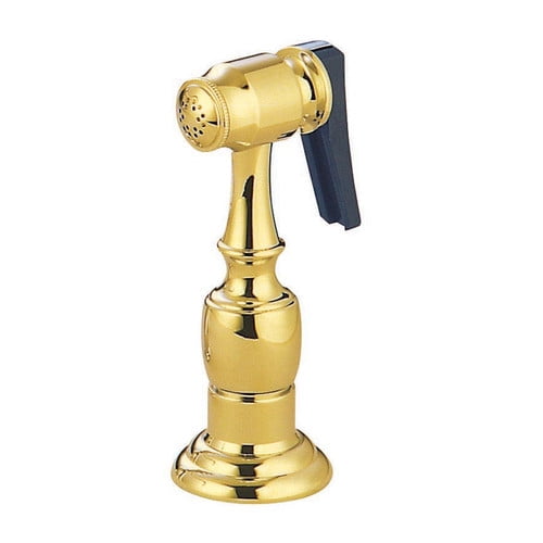 Kingston Brass KBSPR2 Kitchen Faucet Side Sprayer, Polished Brass