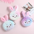 thumbnail image 3 of Plush Coin Purse Cute Bunny Pouch Wallet Change Purse Gift for Kids Children, 3 of 7