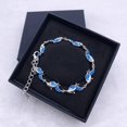 thumbnail image 5 of argent Et Rhodium Et Chatoyant De Dauphin Lgant Pour Femme Fille, 5 of 5