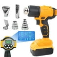 thumbnail image 1 of Handheld Hot Air Temperature Cordless Portable Electric Heat For 21V Battery B, 1 of 9