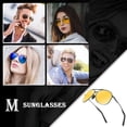 thumbnail image 3 of Gafas de sol mxnx Aviator MX208 polarizadas UV400 para hombre y mujer, 3 of 7