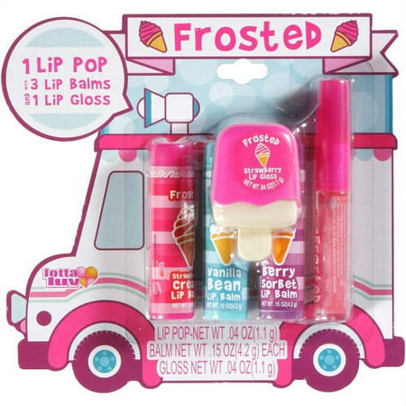 Ice Cream Truck 3pcs Lip Balm +1pc Lip G