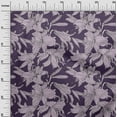 thumbnail image 3 of oneOone Cotton Flex Purple Fabric Florals Fabric For Sewing Printed Craft Fabric By The Yard 40 Inch Wide, 3 of 6