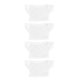 thumbnail image 5 of Bear T-Shirt 4Pcs Clothing Set Designed For 15Cm Dolls And Stuffed Animals With Easy To Wear Functionality In White Color, 5 of 5