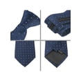 thumbnail image 3 of INSPIRE CHIC Cravate à Fermeture Éclair Ajustable pour Homme pour Tenue Décontractée Formelle Bleu Marine -6, 3 of 4