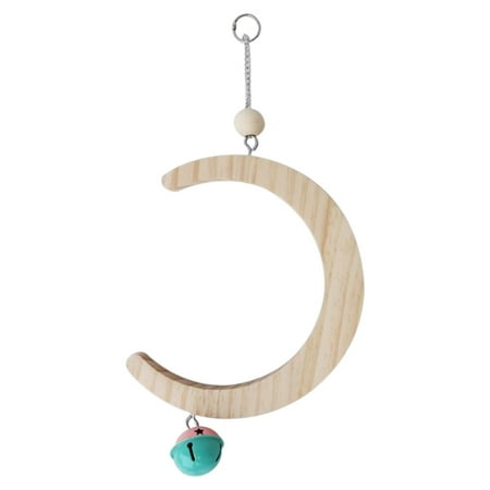 Cage Hanging Toys Birds Chewing Toy Perch Hammock Nest Swing Boredom Breaker Parrot Swings for Cockatiels Macaws Small Parakeets Finches , 1Piece 20cm