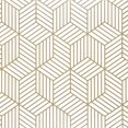 thumbnail image 1 of Papel tapiz WENMER 45 x 300 cm hexágonos dorados autoadhesivo de PVC, 1 of 9