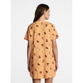 thumbnail image 3 of Halloween Women's Sleepshirt Top and Socks Set from Way to Celebrate, 2-Piece, Sizes XS-3X, 3 of 7
