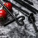 thumbnail image 4 of Nvzi 100PCS Black Flexible Plastic Straws,Black Disposable Bendy Party Fancy Straws Extra Long Straws Party Decorations, 4 of 5