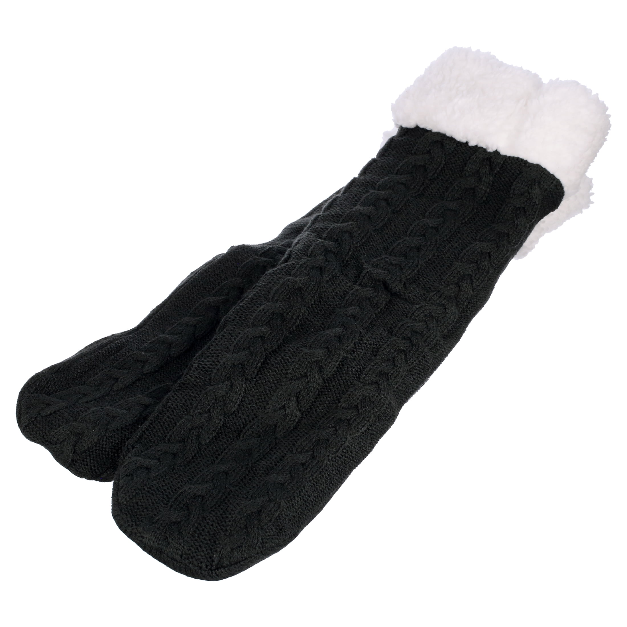 Cable Knit Huggle Slipper Socks Amazon Warm And Cozy Huggle Ultra