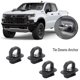thumbnail image 4 of unique High qualityBlack Truck Bed Side Wall Anchors 4Pcs Set Tie Downs Anchor for Silverdo Pickup Anchor Truck Bed, 4 of 5