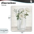 thumbnail image 4 of Stupell Industries French Country Patience Flower Vase Canvas Art, 16 x 20, by Kim Allen, 4 of 8