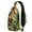 Colorful Tropic, variant on Beachside Palm Sunset Sling Backpack, Lightweight and Stylish Crossbody Daypack with Tropical Design, Great for Urban and Coastal Travel