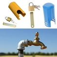 BCLONG Tap Lock Outdoor Faucet Garden Tap Water Switch Valve Padlock