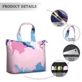 thumbnail image 2 of 22 Inch Oversized Travel Bag Lightweight Canvas Weekender Duffel with Multi Pockets, Colorful Pop Pattern, 2 of 5