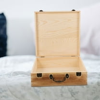 Retro Wooden Box Vintage Antique Wooden Gift Packing Box Storage Box