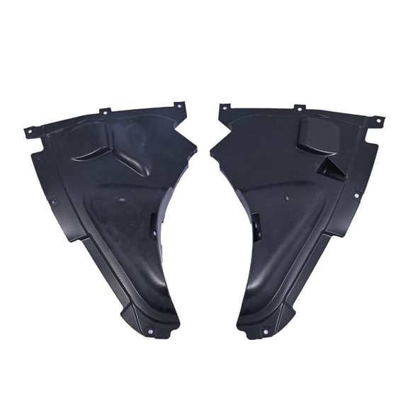Rlfearl Front Left & Right Splash Shield Inner Fender Liner 51717260740 for BMW 2012 2013 2014 2015 2016 2017 2018