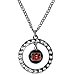 thumbnail image 3 of NFL Cleveland Browns Rhinestone Hoop Necklace, 3 of 3
