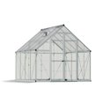 thumbnail image 1 of Canopia by Palram Balance 8 ft. x 8 ft. Greenhouse - Silver, 1 of 9
