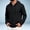Black, variant on Men's Full Zip Up Hoodie Drawstring With Pocket Casual Sweatshirt Top Basic Minimal Tops Green 2XL
