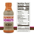 thumbnail image 5 of Dunkin Donuts Iced Coffee Variety Pack, 12 Bottles, Mocha, Original, French Vanilla and Caramel, 5 of 5