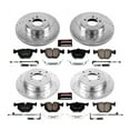 thumbnail image 3 of PowerStop Front and Rear Z23 Evolution Sport Carbon-Fiber Ceramic Brake Pad and Drilled & Slotted Rotor Kit Fits: LAND ROVER Select Models K5741, 3 of 10