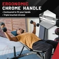 thumbnail image 3 of Lifeline Fitness Premium Rubber Hex Dumbbell, Single, 40 lbs, 3 of 6