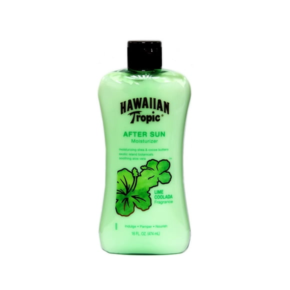 Hawaiian Tropic Lime Coolada After Sun Moisturizer 16 Oz